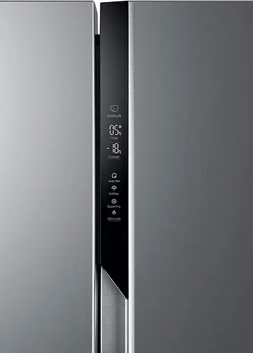 Холодильник Haier SBS, 177,5x90,8x64,7, холод.отд.-337л, мороз.отд.-177л, 2дв., А++, NF, инв., дисплей, серебристый - фото 3