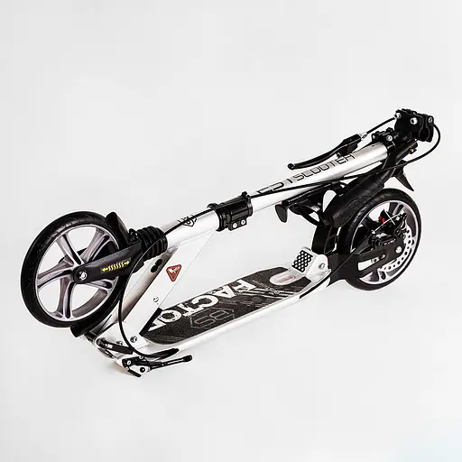 Самокат Best Scooter 80-105х46.5х13.6 см Срібний 000248242 - фото 6