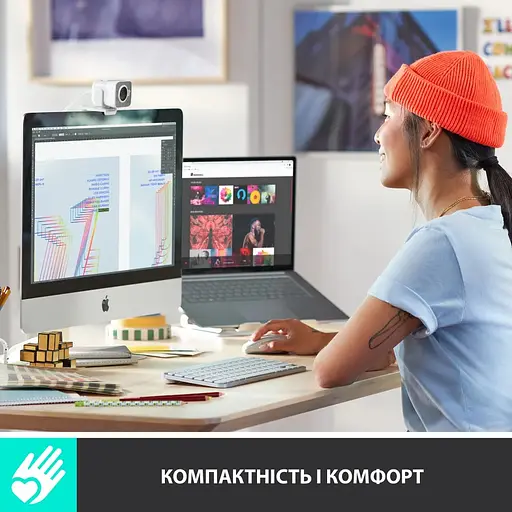 Клавіатура Logitech MX Keys Mini For Mac Wireless Illuminated Pale Grey (920-010526) - фото 9