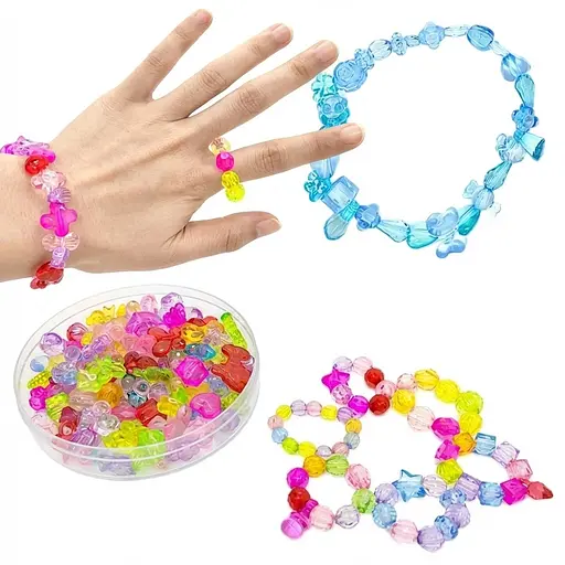 Набір намистин для створення браслетів в асортименті (MTT-145131) - фото 5