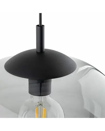 Підвісний світильник TK Lighting 4972 Vibe E27 1x15W IP20 Bk - фото 3