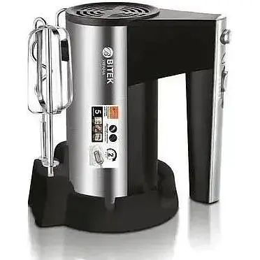 Ручний міксер Bitek BT-6629 із насадками для замішування тіста 5 швидкостей 800 Вт - фото 3