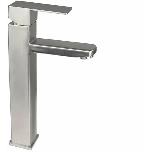 Змішувач для умивальника Germece 8524 нержавіюча сталь - фото 1