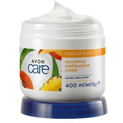 Мультифункціональний крем для обличчя рук та тіла з екстрактами фруктів Avon 400 мл - фото 1
