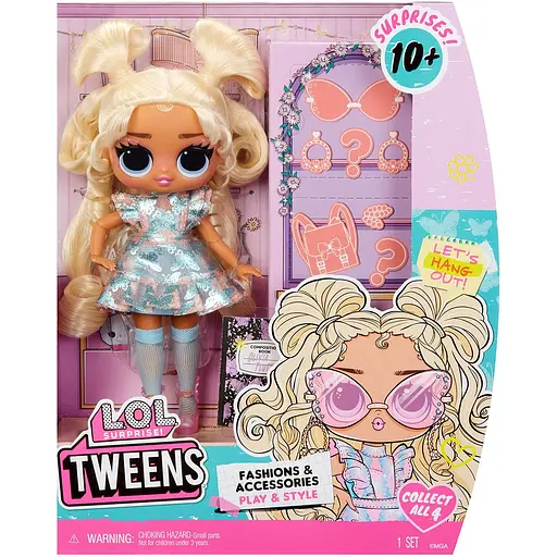 Игровой набор с куклой LOL Surprise! Tweens Core Оливия Флаттер (559412) - фото 6