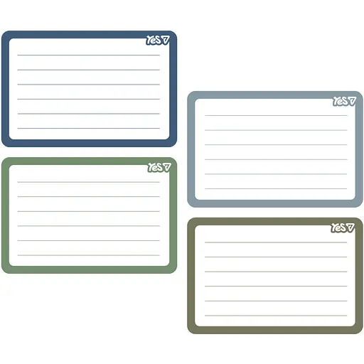 Наліпки на зошити Yes Мінімалізм 8 шт.(955539)
