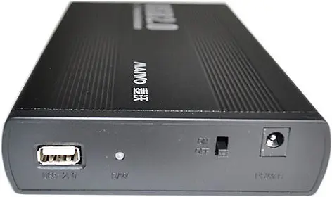 Кишеня зовнішня 3.5" Maiwo K3502-U2S USB 2.0 black - фото 3