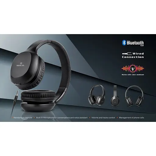 Навушники REAL-EL GD-820 Black - фото 10