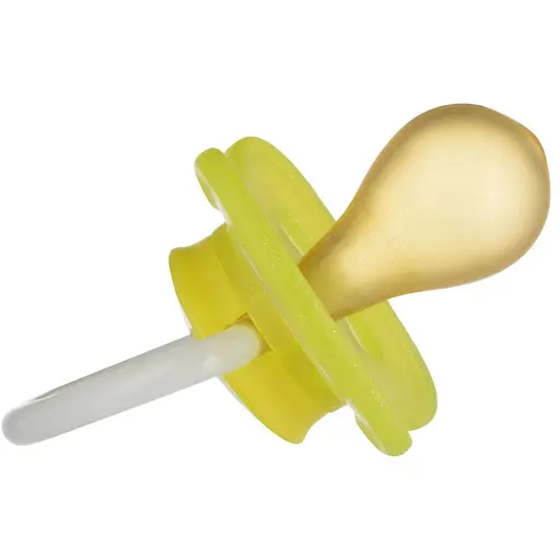 Пустушка Canpol babies Space латексна кругла  0-6 міс. жовта (23/221_yel_new) - фото 2