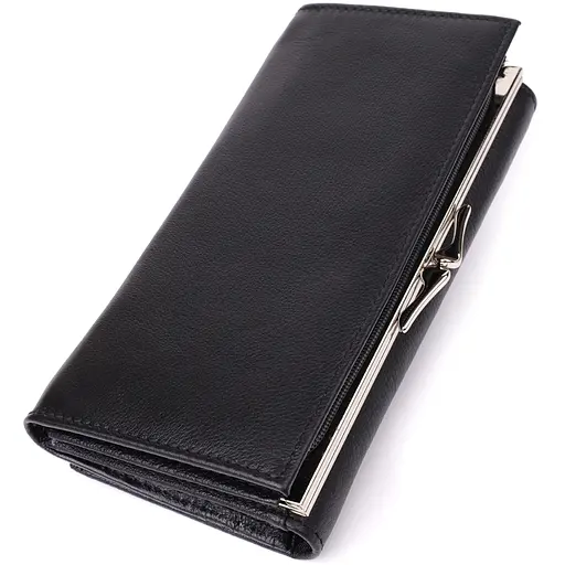 Женский кошелек на магнитах из натуральной кожи ST Leather 19х9.5х3 см acs0029701 - фото 2