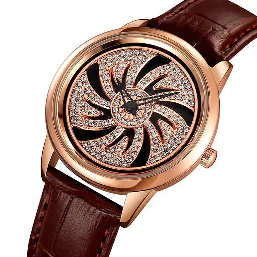 Наручний годинник жіночий 2179BN Brown Skmei acs0030179 - фото 2