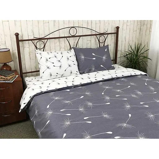 Комплект постільної білизни Руно півтораспальний бязь набивна 200 х 220 см (677.114Б Fly) - фото 2