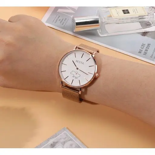 Часы наручные классические Besta Love UA Rosegold - фото 9