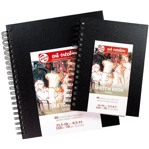 Блокнот на спирали Royal Talens Art Creation 110г/м2 80л - фото 3