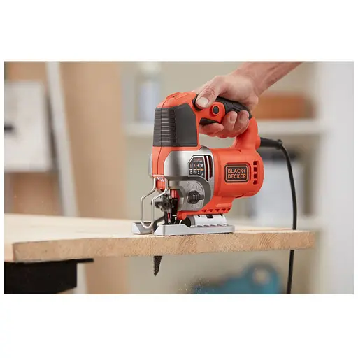 Электролобзик Black+Decker 650 Вт, 3100 ход/мин (BES610) - фото 11