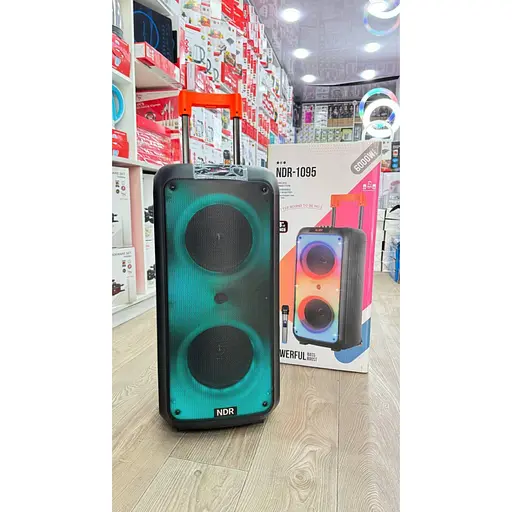 Портативная беспроводная колонка NDR-1095 8 дюймов 6000Вт - фото 5