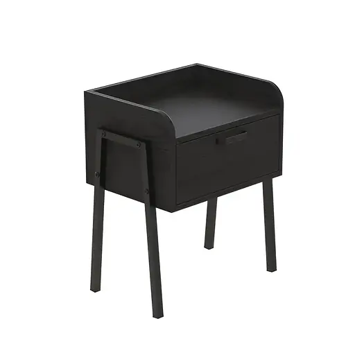 Тумба модульна Ferrum-decor Бетті 540x450x320 метал Чорний ДСП Сосна Кембра 16 мм (FRD-105509)