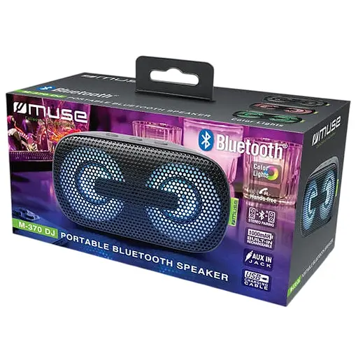 Портативна колонка Muse (M-370 DJ) - фото 8
