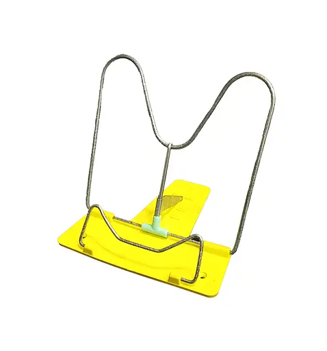 Підставка для книг металева №2 631031 Irbis з металевим тримачем (4820098990375) Жовтий - фото 1