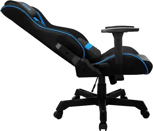 Геймерское кресло GT Racer черное с синим (X-2661 Black/Blue) - фото 4