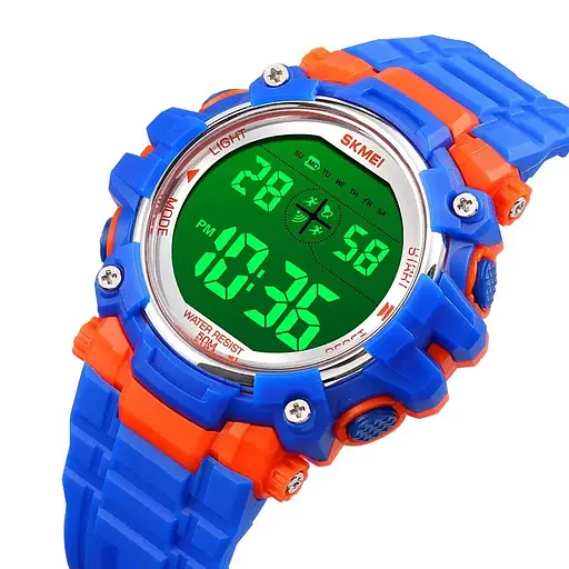 Детские спортивные наручные часы Skmei 1616 Синий - фото 3