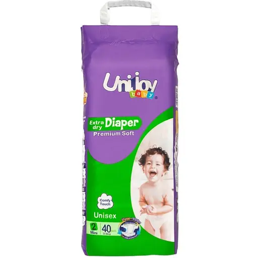 Підгузки Unijoy Soft S 3-6 кг 40 шт.