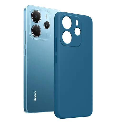 Чохол MAKE Xiaomi Redmi Note 14 4G Silicone Ocean Blue - фото 3