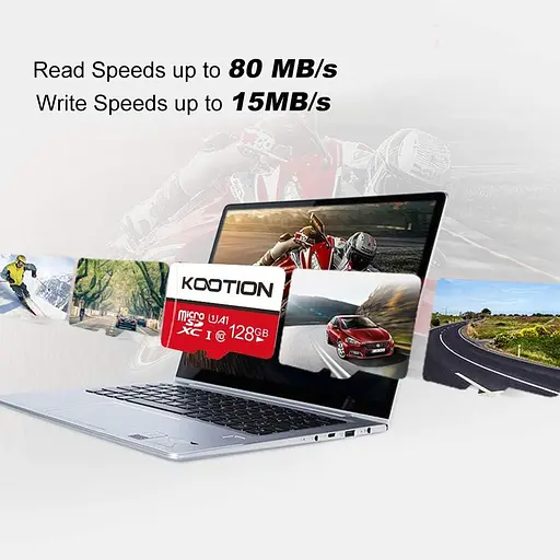 Micro SD картка Class KOOTION 2-Pack 128 ГБ 10 SDXC 128 ГБ UHS - фото 4