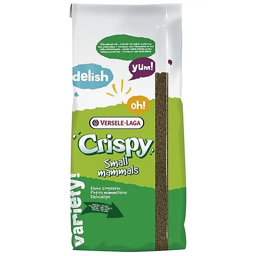 Корм для шиншилл Versele-Laga Crispy Pellets Chinchilla гранулированная зерновая смесь 25 кг (5410340615072) - фото 1