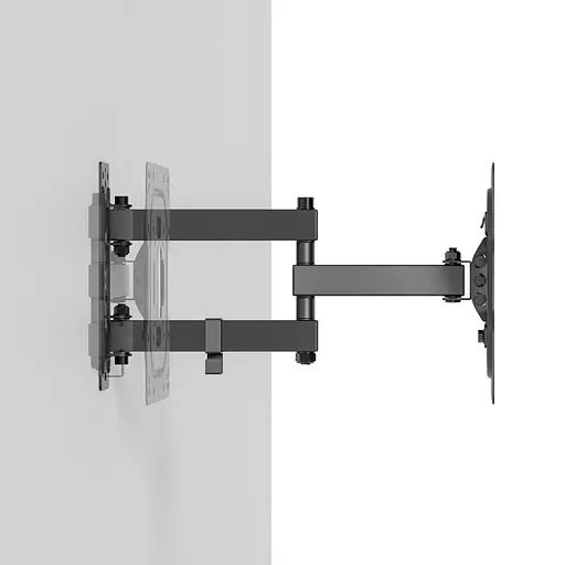 Кронштейн для телевізора AGN AGN43-222P з поворотом/два коліна/23`-43`/30 кг/max.VESA 200x200/Black - фото 9