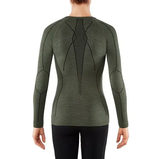 Термокофта Falke ESS Wool-Tech W Olive S (1097-33211-7830 S) - фото 2