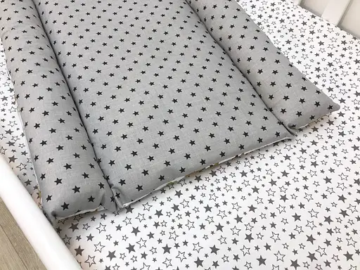Матрац Moontime на пеленальний стіл "Зірочки графітові" - фото 2