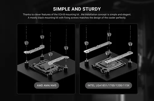 Кулер для процессора ID-Cooling Frozn A620 Pro SE ARGB White (FROZN A620 PRO SE ARGB WHITE) - фото 3