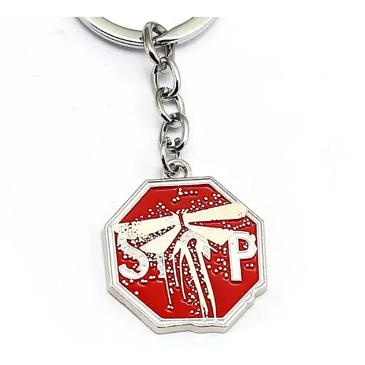 Брелок эмблема дорожный знак Stop The Last of Us 2 / Последний из нас 2 - фото 2