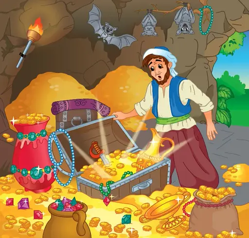 Казки по складах. Алі-Баба і сорок розбійників - фото 2