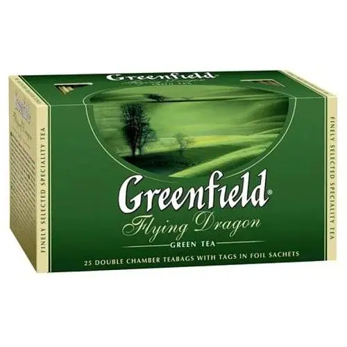 Чай Greenfield Flying Dragon 25 пакетиков - фото 1