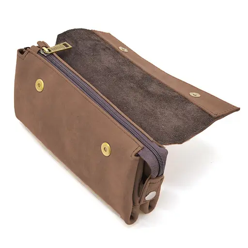 Кожаная мужская сумка TARWA 23.5х14.5х4 см sum0026066 - фото 6