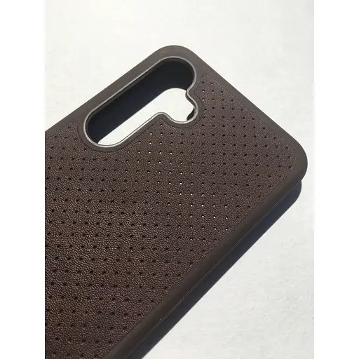 Протиударний оригінальний шкіряний чохол для Samsung Galaxy S24 Incipio Protective Leather Case Brown - фото 5