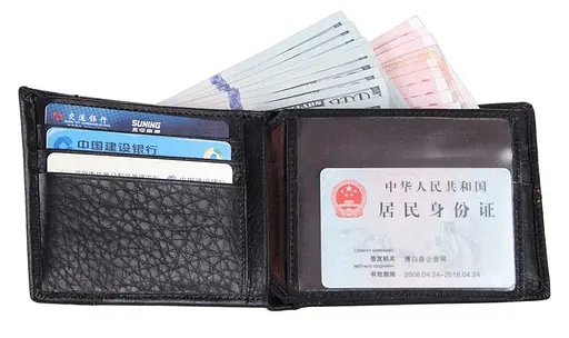 Мужской кожаный кошелек Vintage 12x9.5 см acs0015365 - фото 7