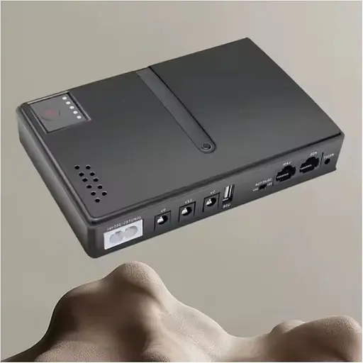 ИБП UPS DC1018L POE под заменные АКБ 18650 4 шт. дизайн 2 Black - фото 12