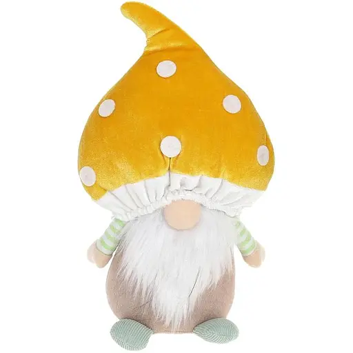 Мягкая игрушка BonaDi Гном-гриб 15х12х22 см (000265372)