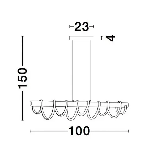 Світильник підвісний MIRCO Nova Luce 9071010 - фото 5