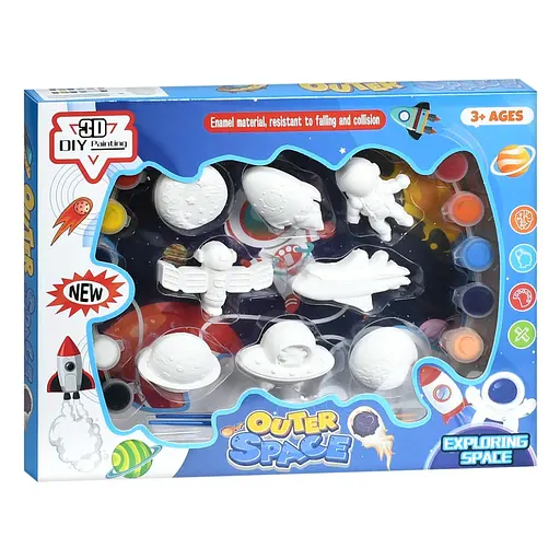 Набір для творчості Космос MK 5723(Space) фарби, пензлики