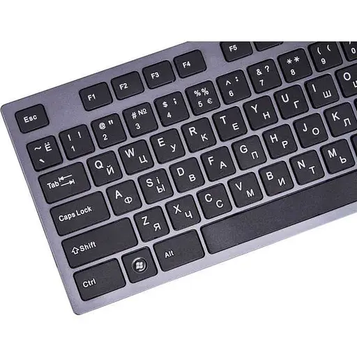 Клавіатура A4Tech KV-300H USB Grey/Black (KV-300H USB (Grey+Black)) - фото 3