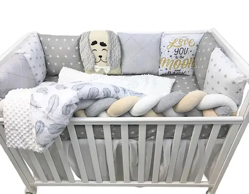 Дитячий набір Moontime у ліжечко "LOVE YOU" - фото 1