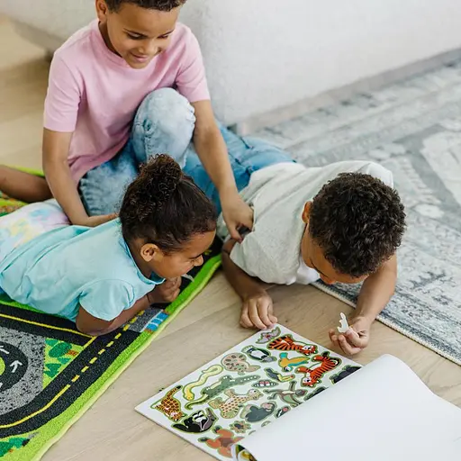 Набір багаторазових наліпок Melissa & Doug Середовище проживання тварин (SM93209/6836) - фото 5