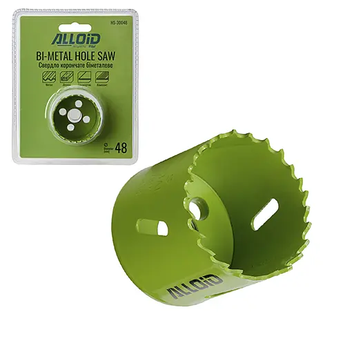 Свердло корончате Alloid Building Tools біметалеве 48 мм (HS-30048) - фото 2