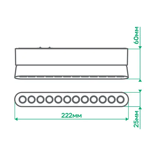 Светодиодный магнитный трековый светильник Ardero MGU400F ULTRA 12Вт 4000K черный - фото 3
