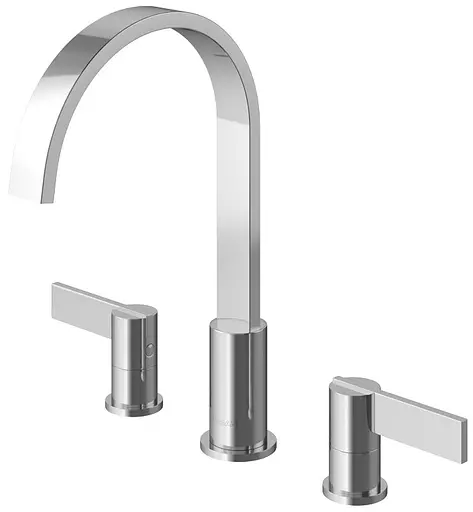 Смеситель для умывальника Kohlman Dexame chrome QB200D Хром - фото 1