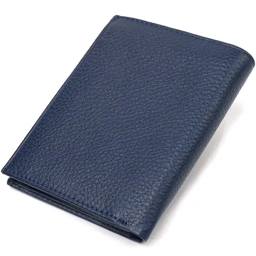 Мужской кожаный кошелек Canpellini 9х11.5х1 см acs0025635 - фото 2